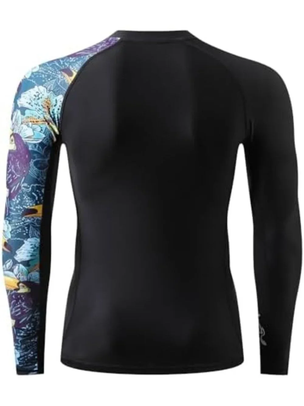 Men's Long Sleeve Rash Guard - UPF 50+ UV Protection, Quick Dry Swim Shirt